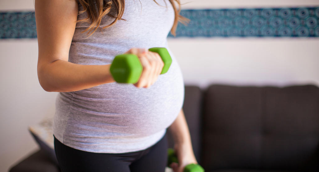 Muscle Strengthening during Pregnancy Women Fitness
