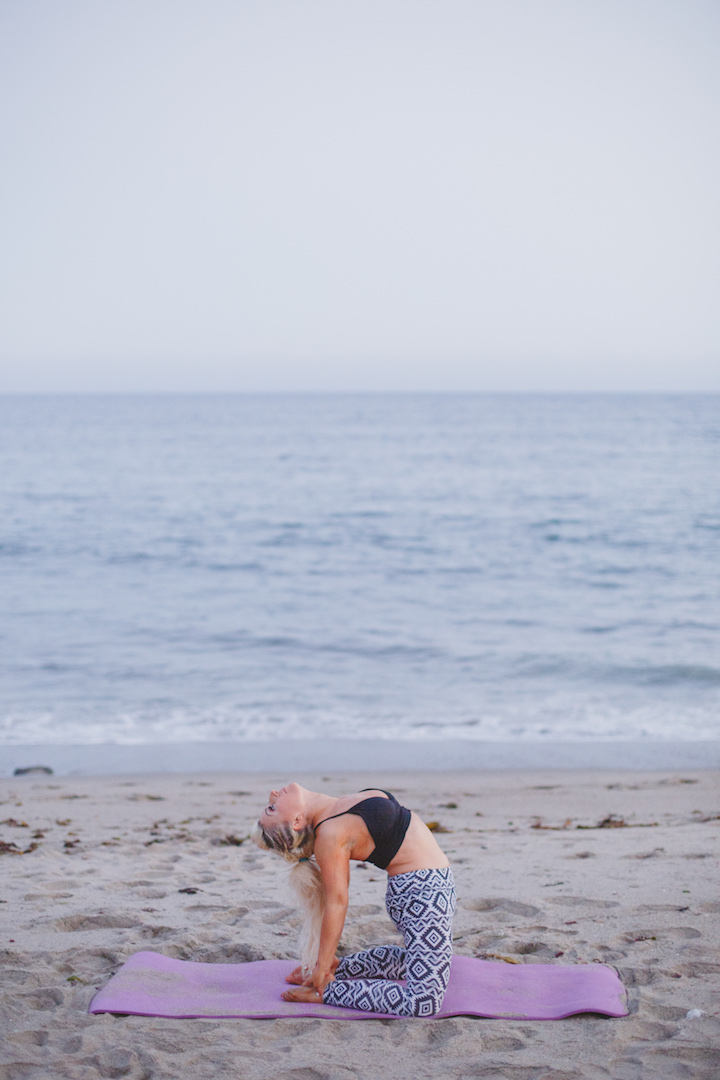 Camel pose