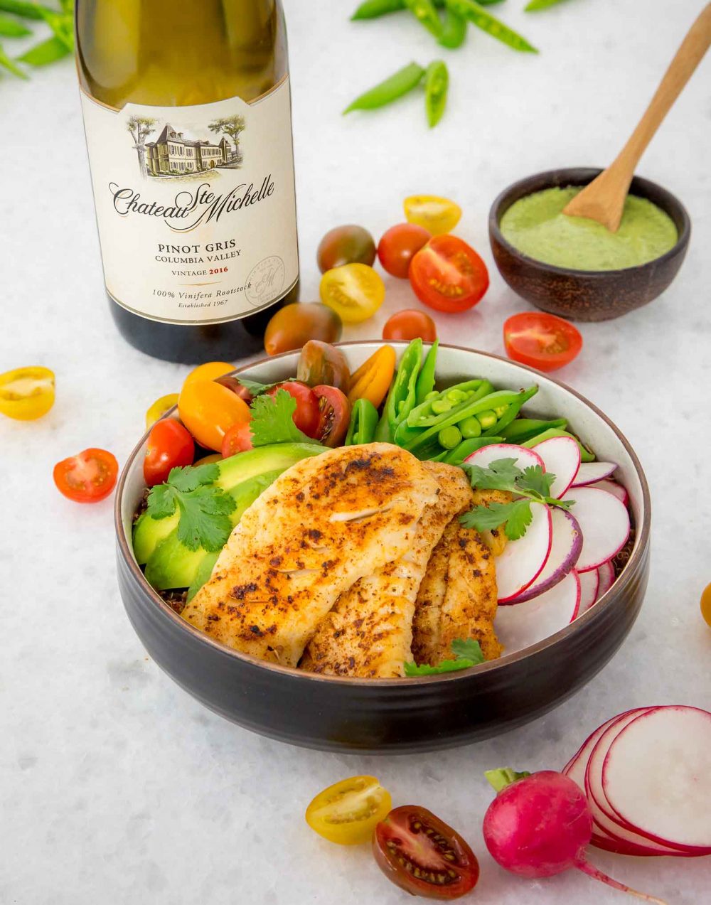 Wild Alaska Pollock Rainbow Bowl