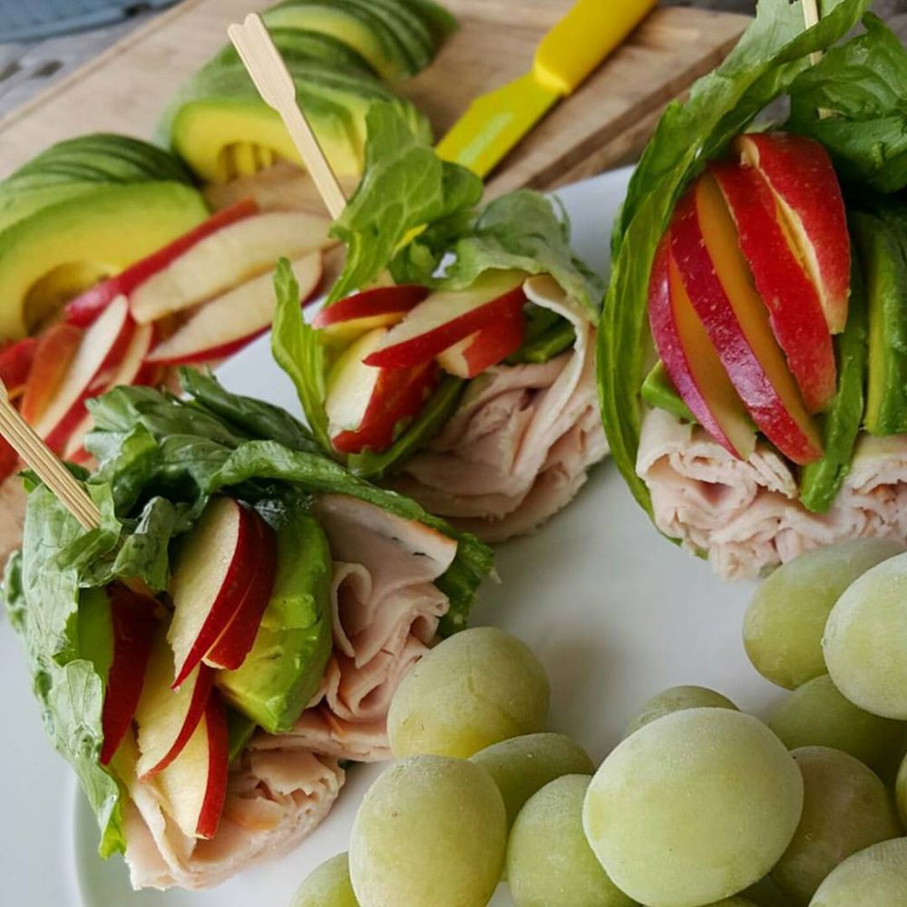Turkey Apple Wrap with Avocado