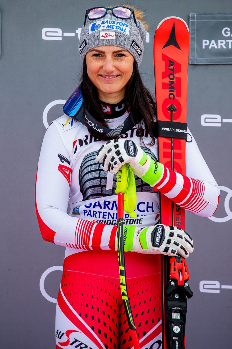 Alpine Ski Racer Stephanie Venier Talks About Her World Cup Win