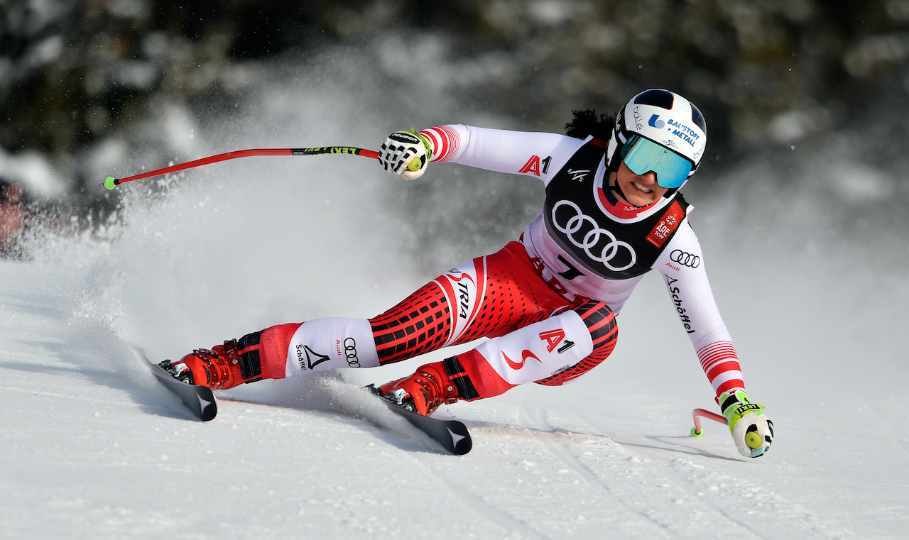 Alpine Ski Racer Stephanie Venier Talks About Her World Cup Win! - Page