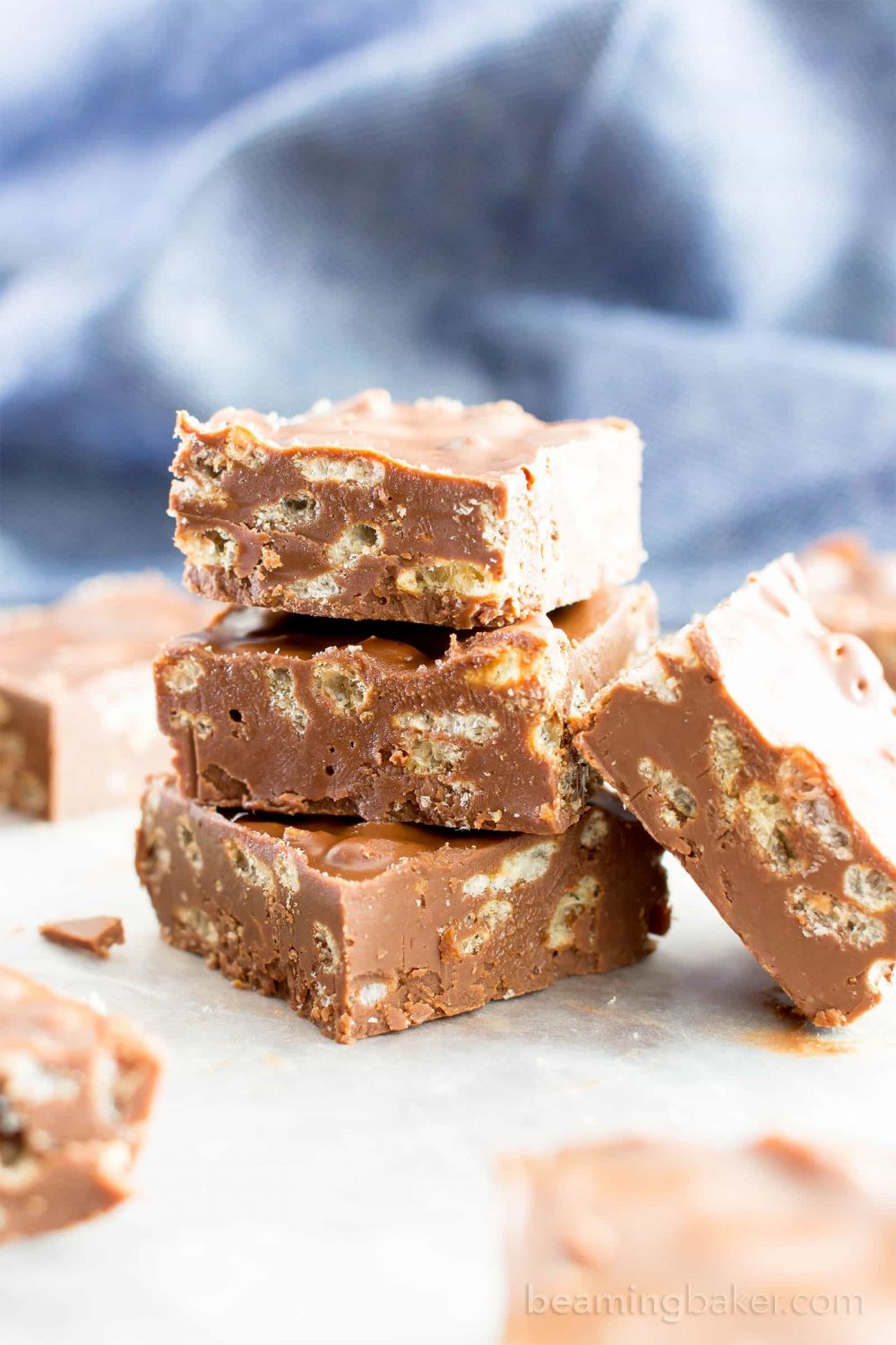 Chocolate Peanut Butter Crunch Bars