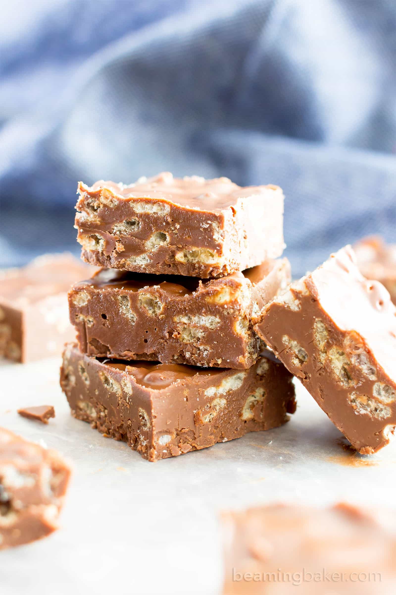 Chocolate Peanut Butter Crunch Bars