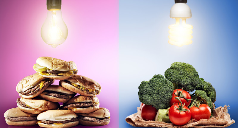 Heavily processed food