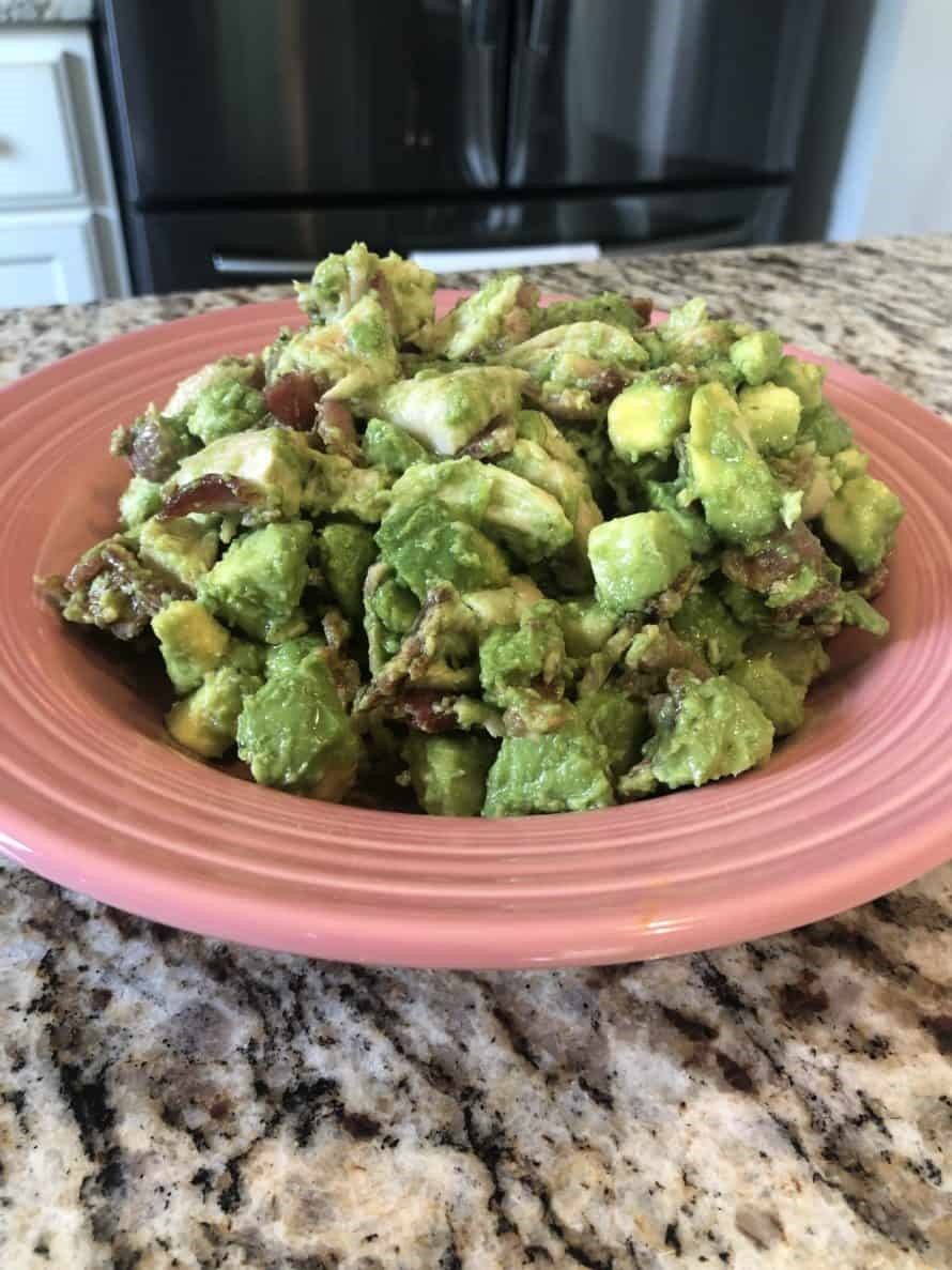 avocado chicken salad