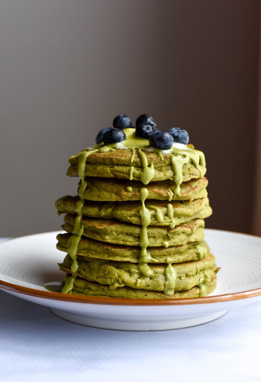 pancake matcha