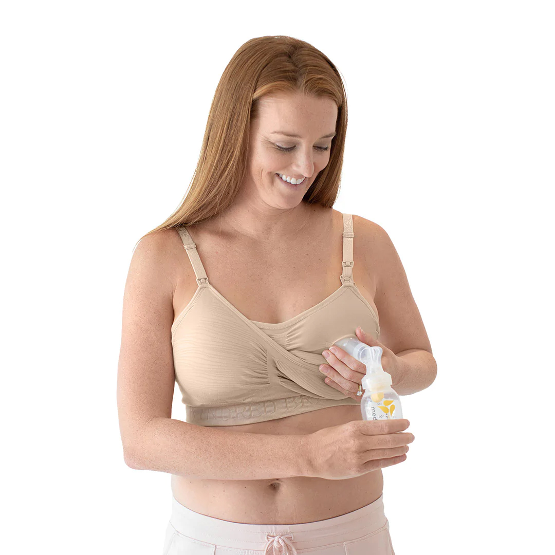 Kindred Bravely Organic Cotton Nursing Bra In Twilight