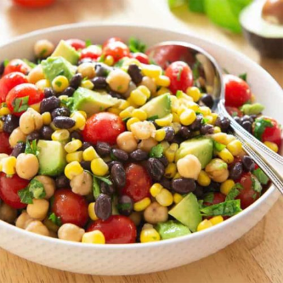 Black Bean Corn Tomato-Salad