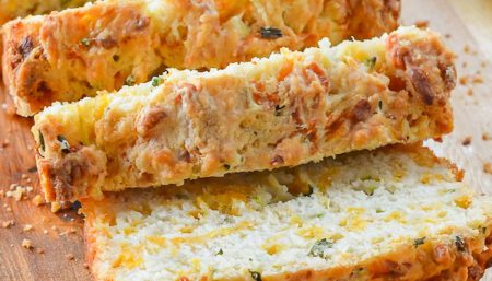 Zucchini Cheddar Bread