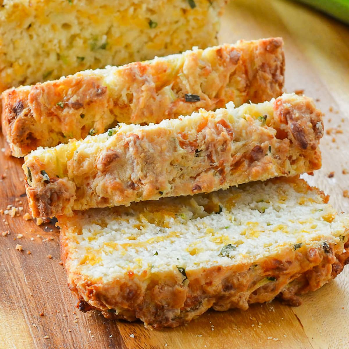 Zucchini Cheddar Bread
