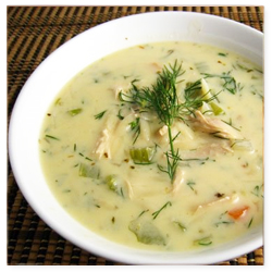 Avgolemono Soup With Spinach